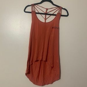 Flowy Orange Tank